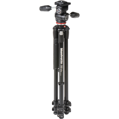 Manfrotto MK290XTA3-3WUS 290 Xtra Aluminum Tripod with 804 3-Way Pan/Tilt Head