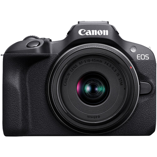 Canon EOS R100 Mirrorless Camera with 18-45mm Lens and Essentials+ Kit