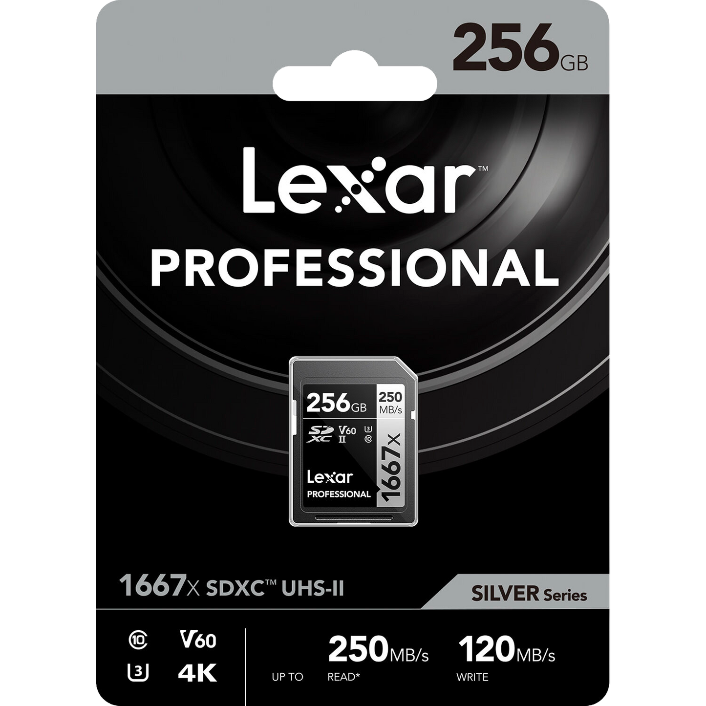 Lexar 256GB Professional 1667x UHS-II SDXC Memory Card