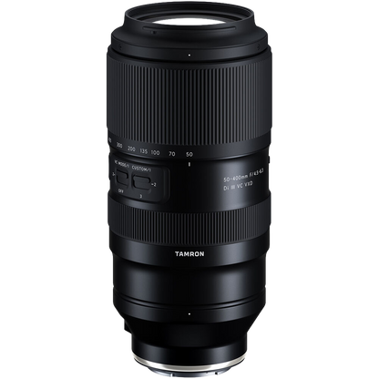 Tamron 50-400mm f/4.5-6.3 Di III VC VXD Lens (Sony E)