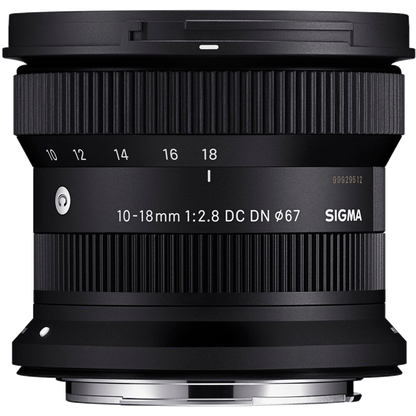 Sigma 10-18mm f/2.8 DC DN Contemporary Lens (for Canon-RF)