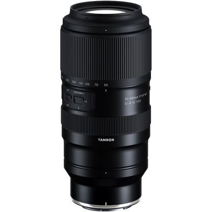 Tamron 50-400mm f/4.5-6.3 Di III VC VXD Lens (Nikon Z)