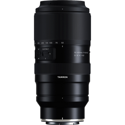 Tamron 50-400mm f/4.5-6.3 Di III VC VXD Lens (Nikon Z)