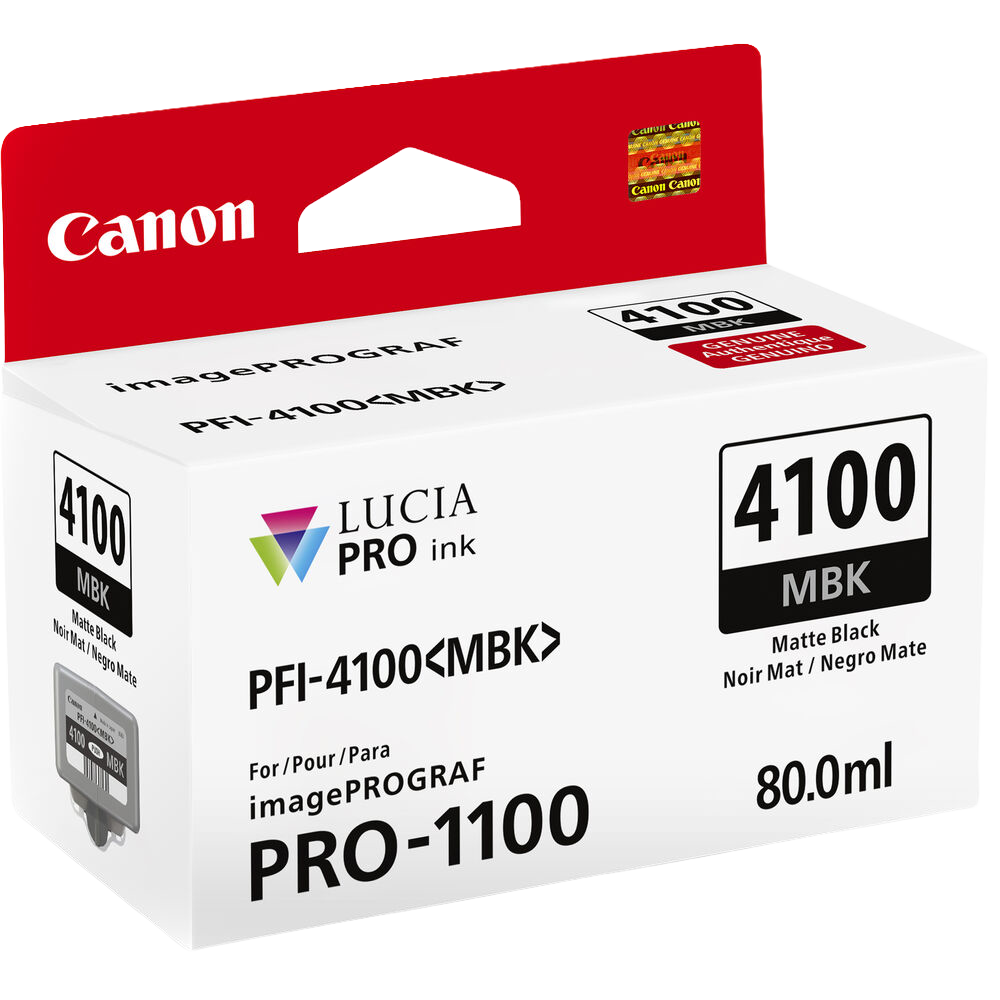 Canon PFI-4100 Matte Black Pigment Ink Tank