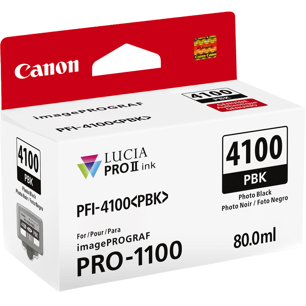 Canon PFI-4100 Photo Black Pigment Ink Tank
