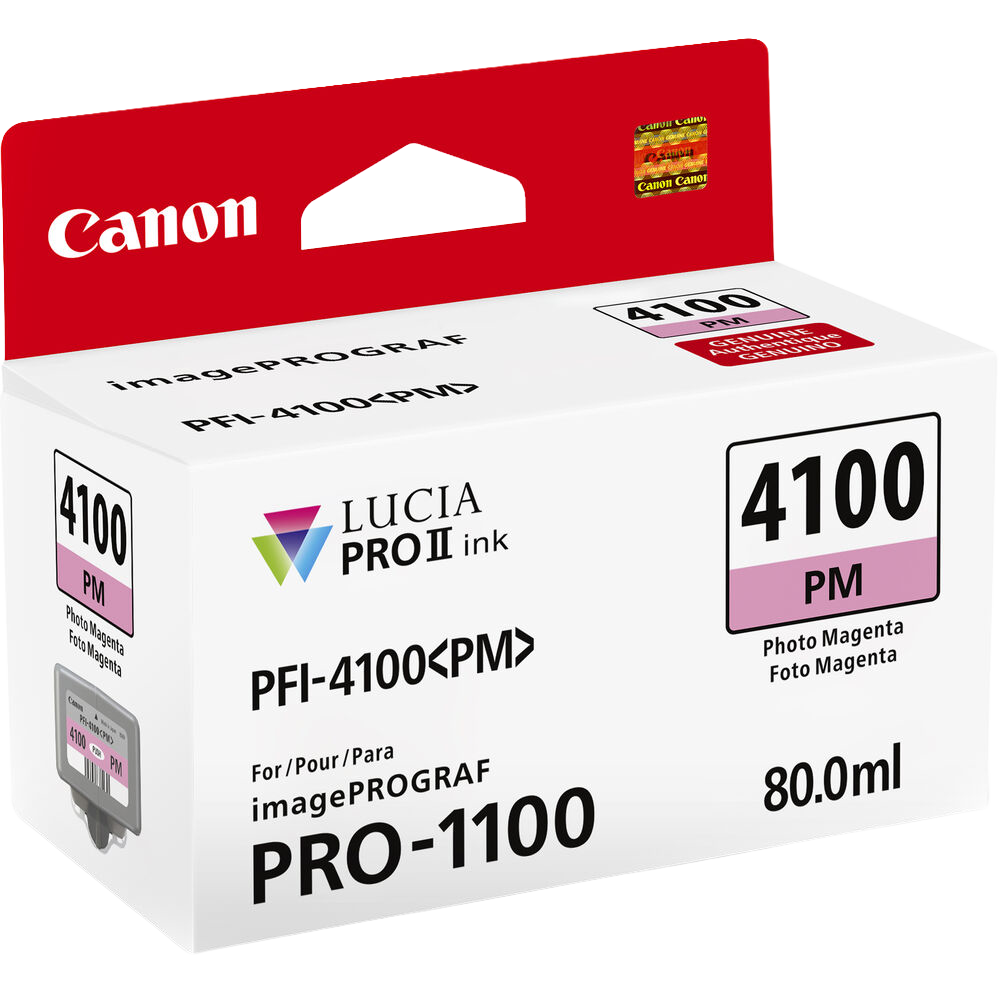 Canon PFI-4100 Photo Magenta Pigment Ink Tank