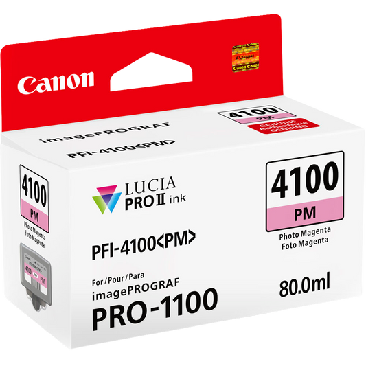 Canon PFI-4100 Photo Magenta Pigment Ink Tank