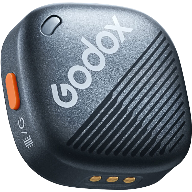 Godox Cube-C 2-Person Wireless Microphone System for Cameras and Mobile Devices (2.4 GHz, Black)
