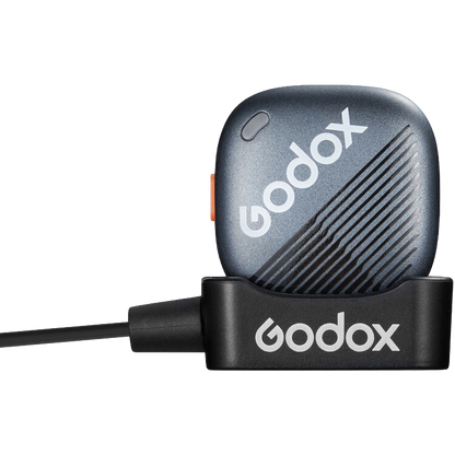 Godox Cube-C 2-Person Wireless Microphone System for Cameras and Mobile Devices (2.4 GHz, Black)
