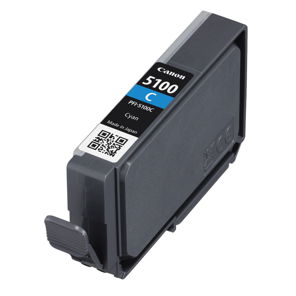Canon PFI-5100 LUCIA PRO II Cyan Ink Tank