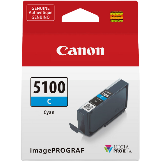 Canon PFI-5100 LUCIA PRO II Cyan Ink Tank