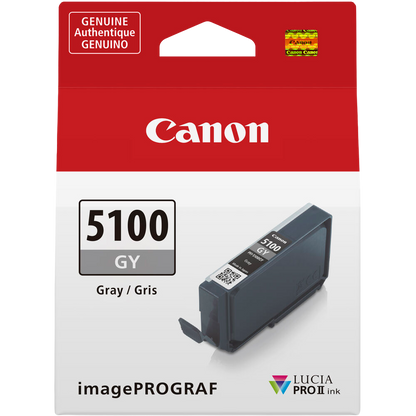 Canon PFI-5100 LUCIA PRO II Gray Ink Tank