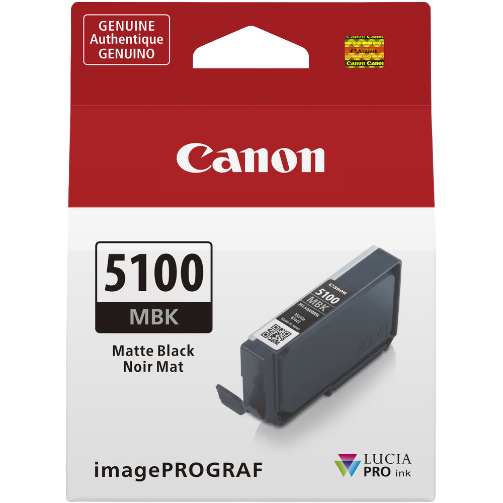 Canon PFI-5100 LUCIA PRO II Matte Black Ink Tank