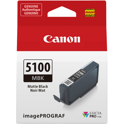 Canon PFI-5100 LUCIA PRO II Matte Black Ink Tank