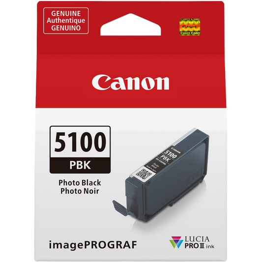 Canon PFI-5100 LUCIA PRO II Photo Black Ink Tank