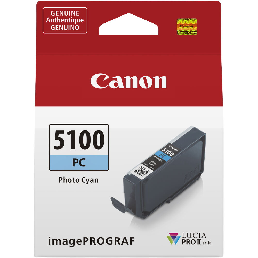 Canon PFI-5100 LUCIA PRO II Photo Cyan Ink Tank