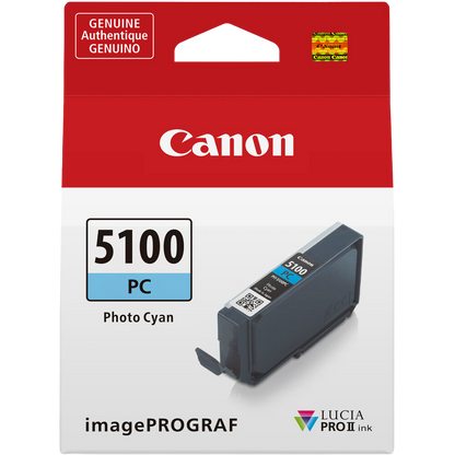 Canon PFI-5100 LUCIA PRO II Photo Cyan Ink Tank