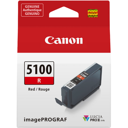 Canon PFI-5100 LUCIA PRO II Red Ink Tank