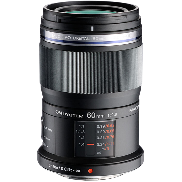 Olympus OM SYSTEM M.Zuiko Digital ED 60mm f/2.8 Macro Lens