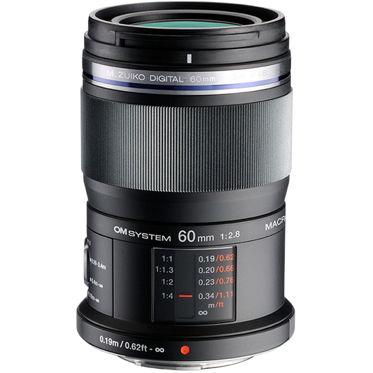 Olympus OM SYSTEM M.Zuiko Digital ED 60mm f/2.8 Macro Lens