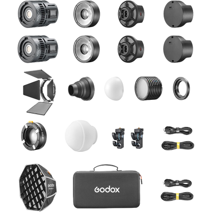 Godox RS60R RGB LED Monolight 2-Light Kit