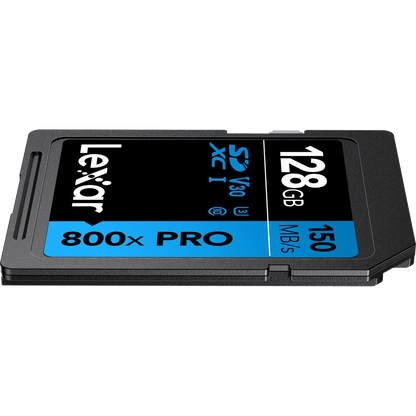 Lexar 128GB High-Performance 800x PRO UHS-I SDXC Memory Card