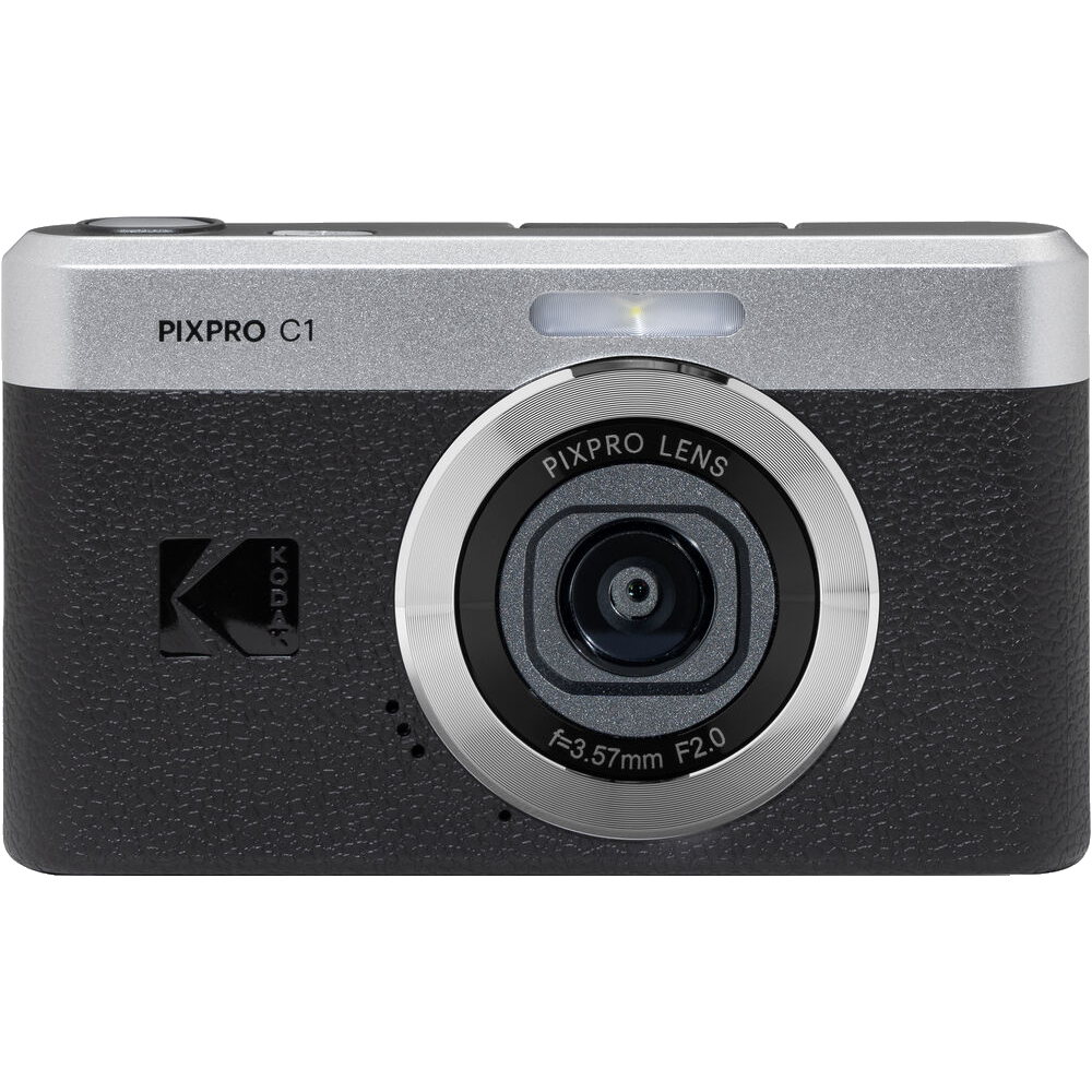Kodak PIXPRO C1 Compact Digital Camera (Black)