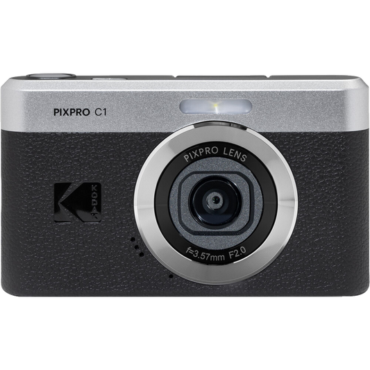 Kodak PIXPRO C1 Compact Digital Camera (Black)