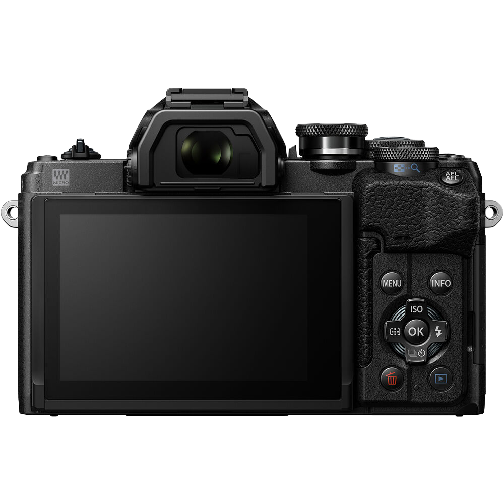 Olympus OM-D E-M10 Mark IV Mirrorless Camera (Black)