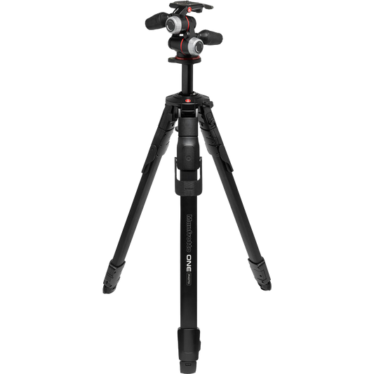 Manfrotto ONE Photo Aluminum Tripod with XPRO 3-Way Pan/Tilt Head