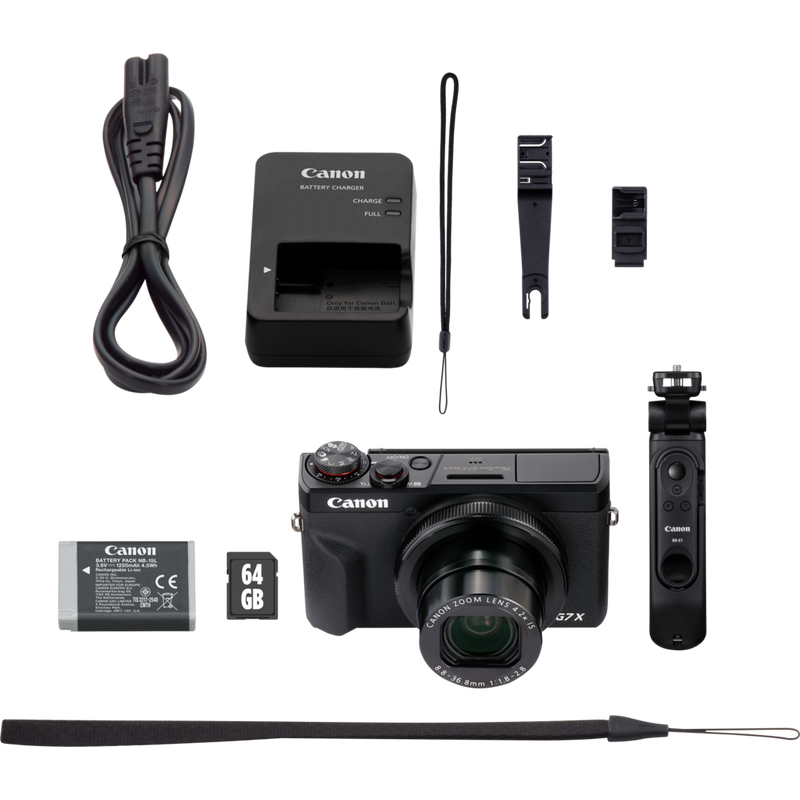 Canon PowerShot G7 X Mark III Digital Camera Premium Vlogger Kit