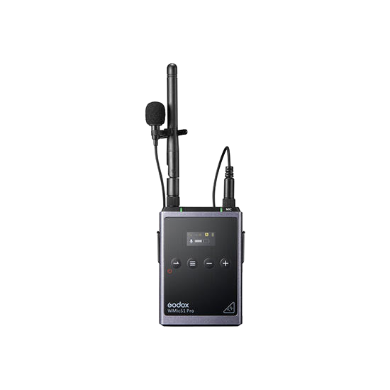 Godox UHF Wireless Microphone System WMicS1 Pro Kit2 Black