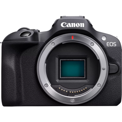 Canon EOS R100 Mirrorless Camera + RF-S 18-45mm F4.5-6.3 IS STM Lens + RF 75-300mm F4-5.6 Lens