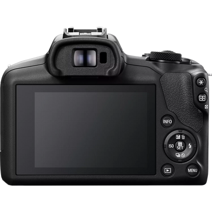 Canon EOS R100 Mirrorless Camera + RF-S 18-45mm F4.5-6.3 IS STM Lens + RF 75-300mm F4-5.6 Lens