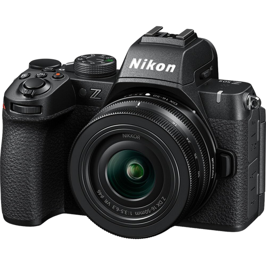 Nikon Z50 II Mirrorless Camera 4K DX Body with 16-50mm f/3.5-6.3 VR Lens Kit