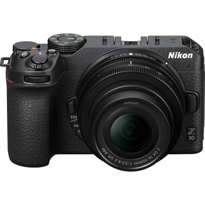 Nikon Z30 Mirrorless Camera with Nikon NIKKOR Z DX 16-50mm f/3.5-6.3 VR Lens