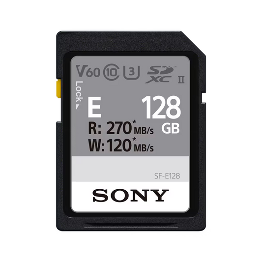 Sony 128GB SF-E Series UHS-II SDXC Memory Card