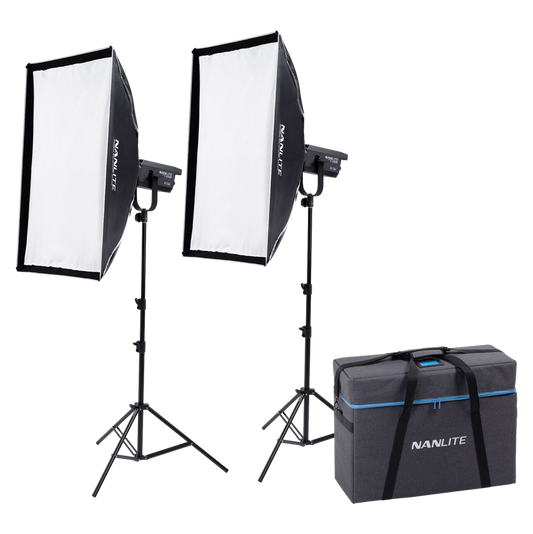 Nanlite FS-150B Bi-Colour 2 light kit with stand