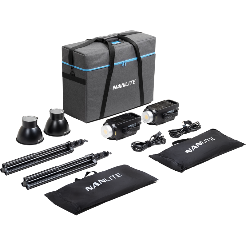 Nanlite FS-150B Bi-Colour 2 light kit with stand
