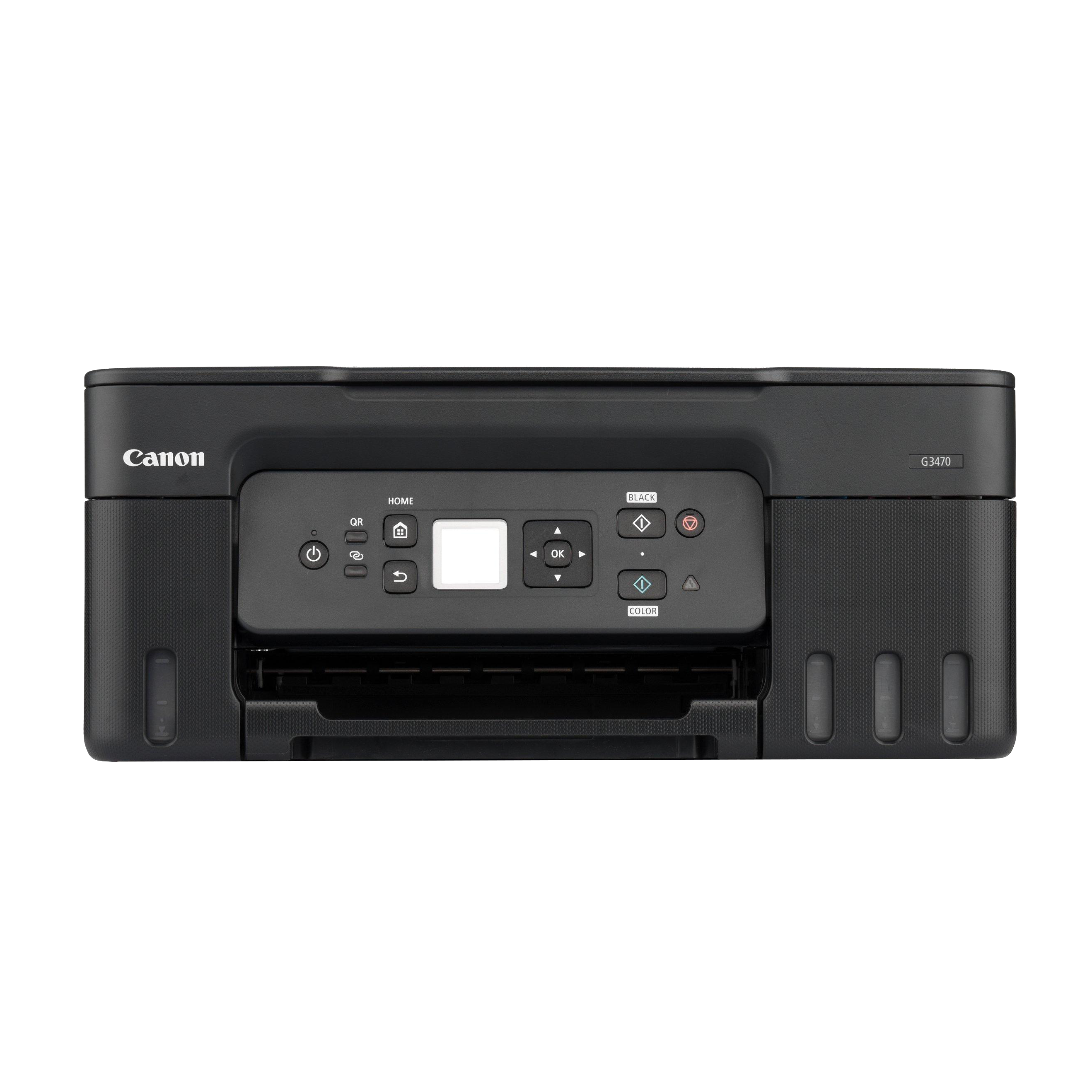 Canon PIXMA G3470 Wireless Colour 3 in 1 Refillable MegaTank Printer Canon pixma g3470 wireless colour 3 in 1 refillable megatank printer
