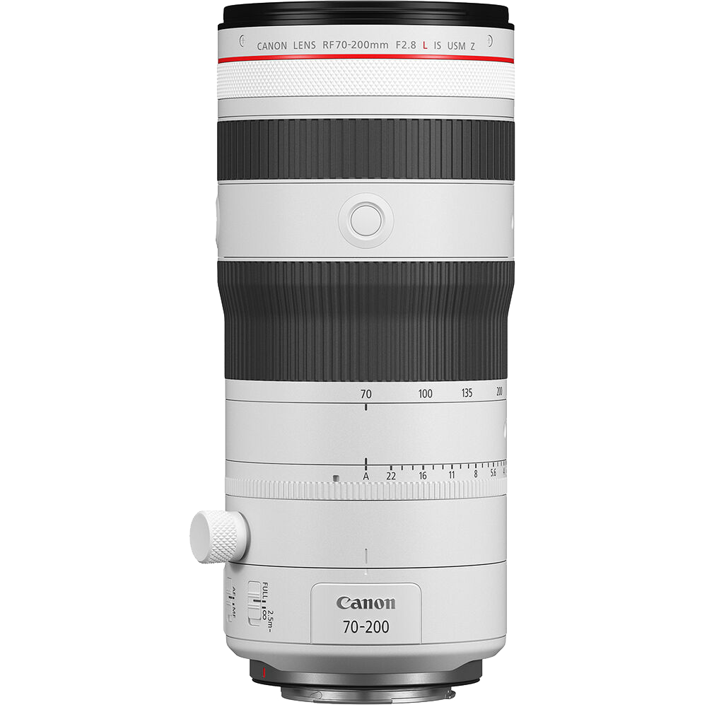 Canon RF 70-200mm f/2.8 L IS USM Z Lens (White)