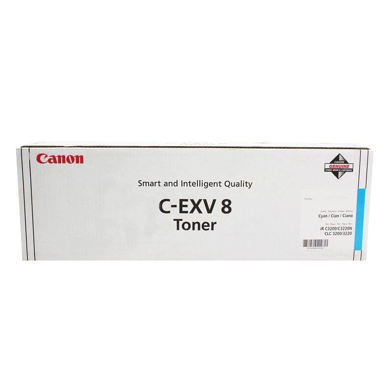 Canon C-EXV8 Toner Cartridge Cyan