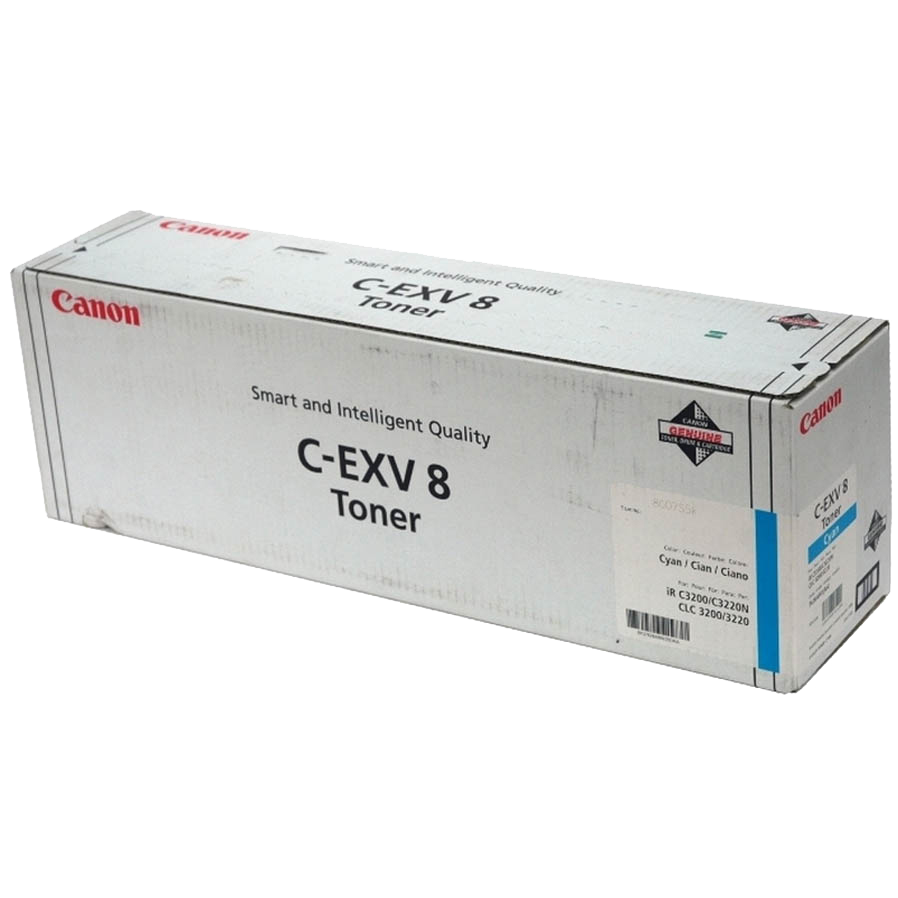 Canon C-EXV8 Toner Cartridge Cyan