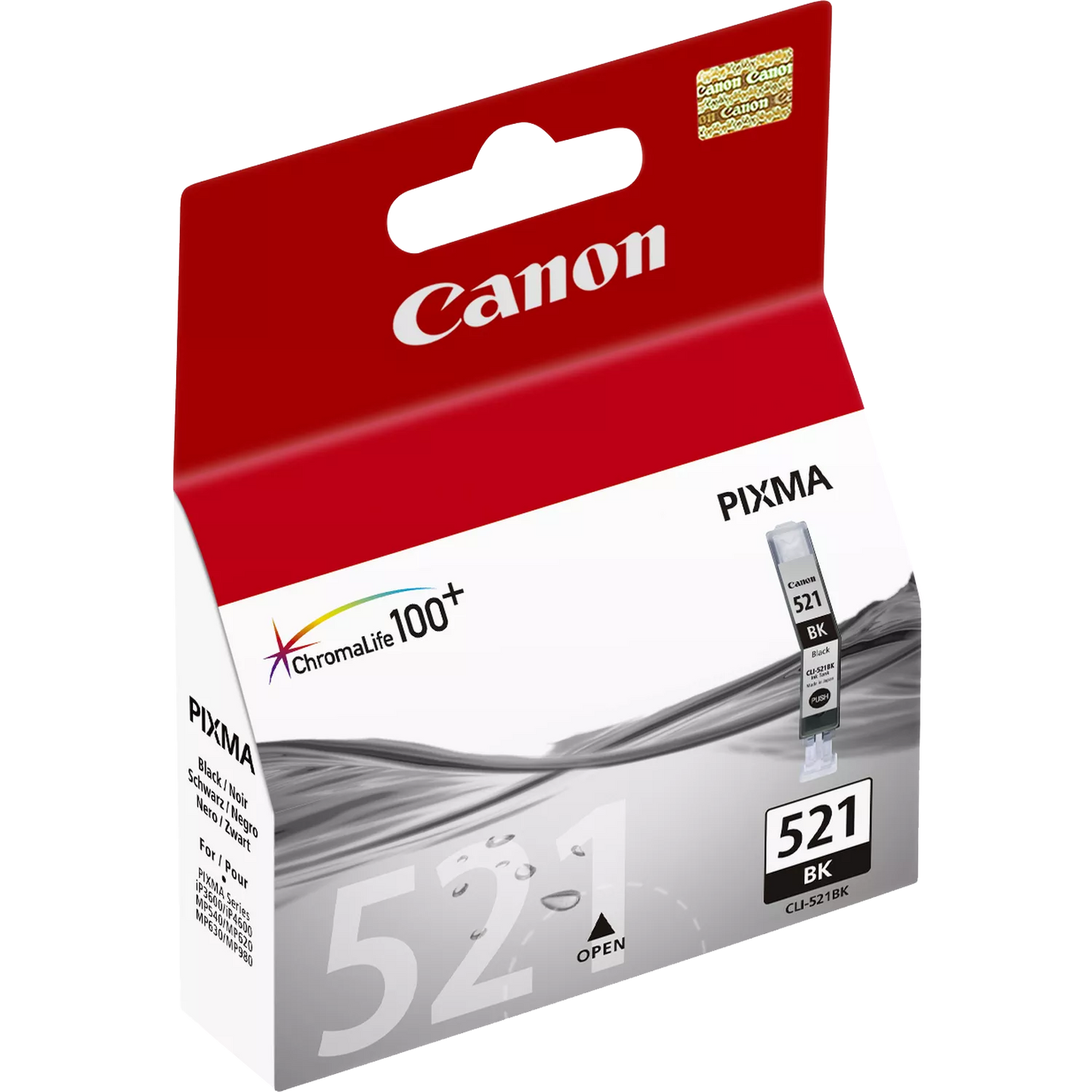 Canon CLI-521BK Black Ink Cartridge