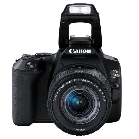 Canon EOS 250D Camera with 18-55 Lens