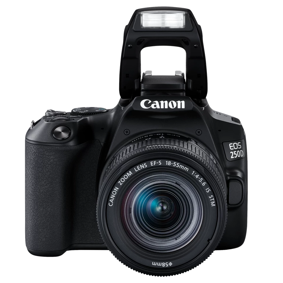 Canon EOS 250D Camera with 18-55 Lens