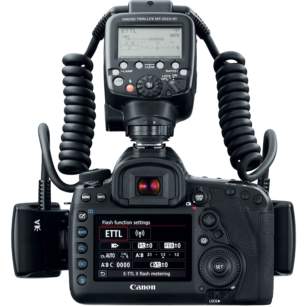 Canon MT-26EX-RT Macro Twin Lite + Macrolite Adapter 67