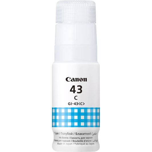 Canon GI-43C Cyan Ink Bottle