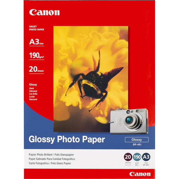 Canon Glossy Photo Paper GP401 A3+ (190g) 20 sheets