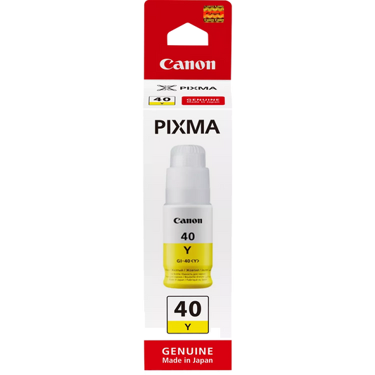 Canon GI-40 Y, High Yield, Ink Bottle, Yellow